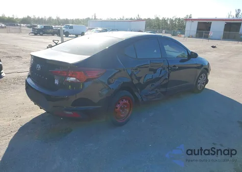 2019 Hyundai Elantra Se z USA, uszkodzony, nr VIN KMHD74LF5KU805844